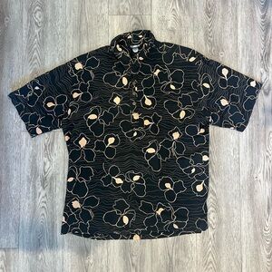 Manuheali’i Men’s Hawaiian Aloha Shirt Pull Over XXL